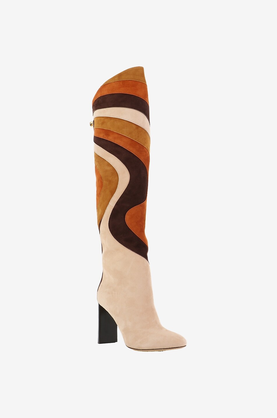 Bottes en daim Aurora Patchwork 90
