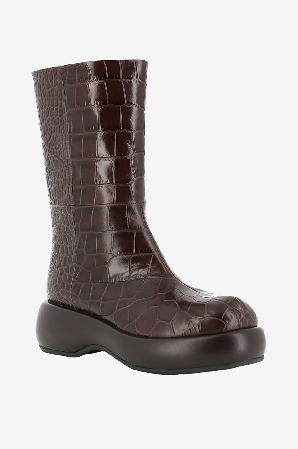 Bottines en cuir
