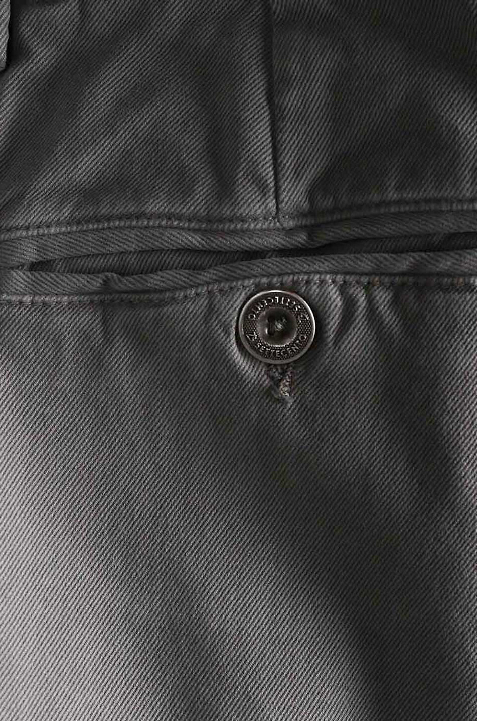 B SETTECENTO Slim-fit cotton-blend chino trousers Men MEDIUM GREY 3