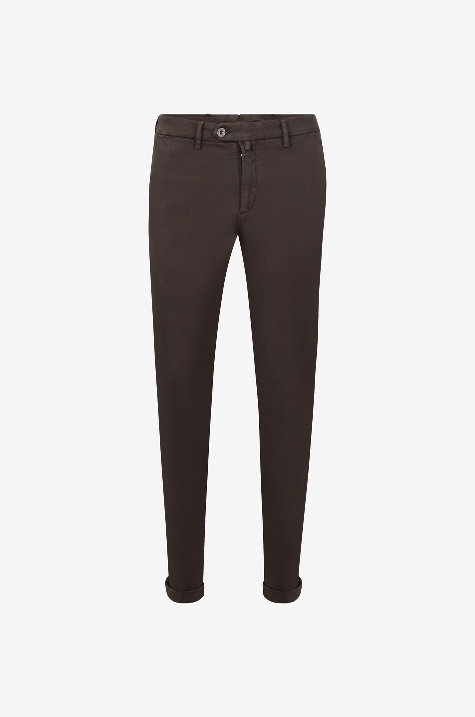 Slim-fit cotton-blend chino trousers