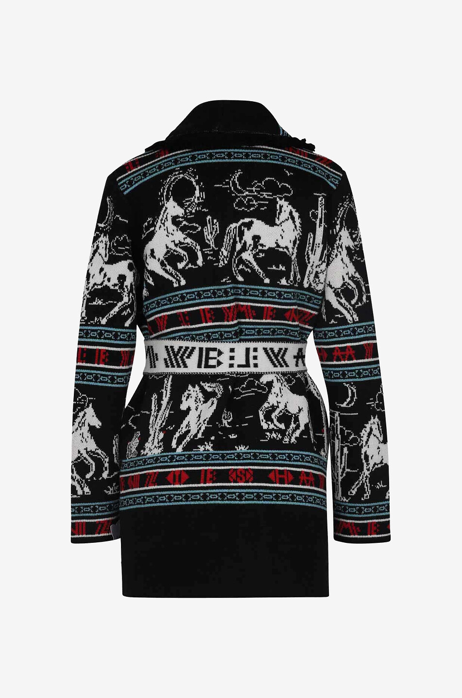 Bronco merino wool cardigan