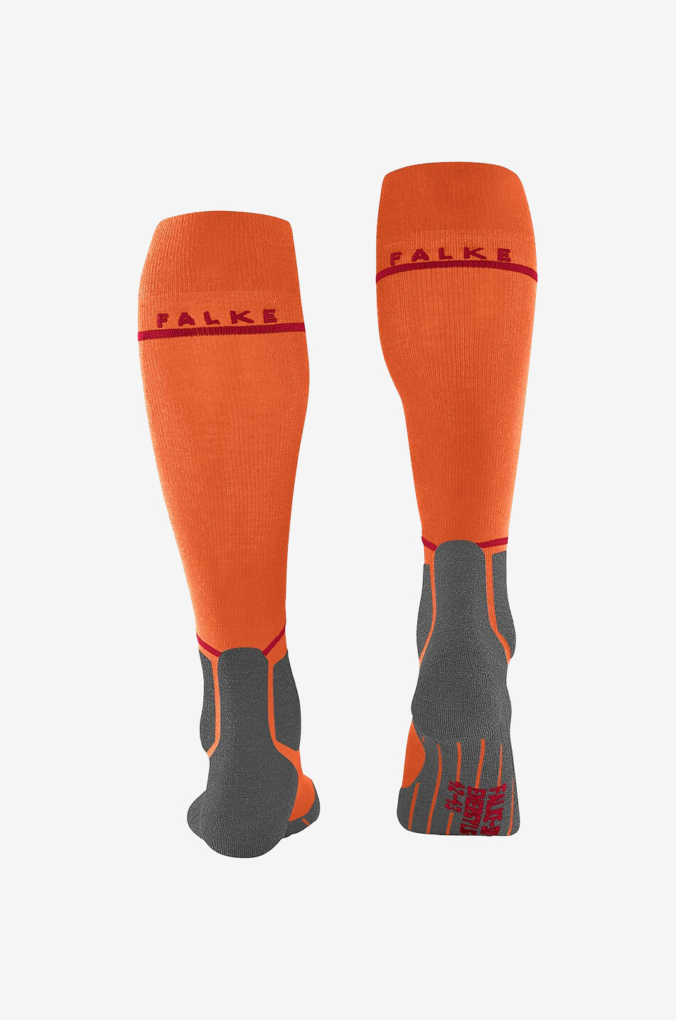 FALKE Chaussettes de ski homme SK2 Energizing Light Homme ORANGE 3