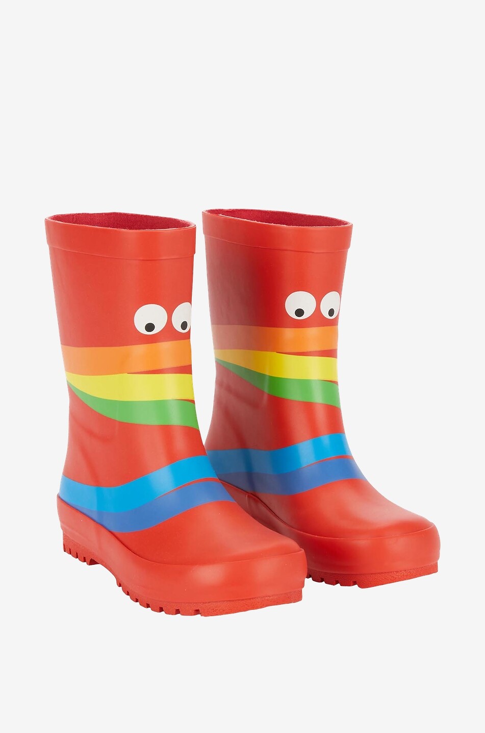 Rainbow Face children's rain boots