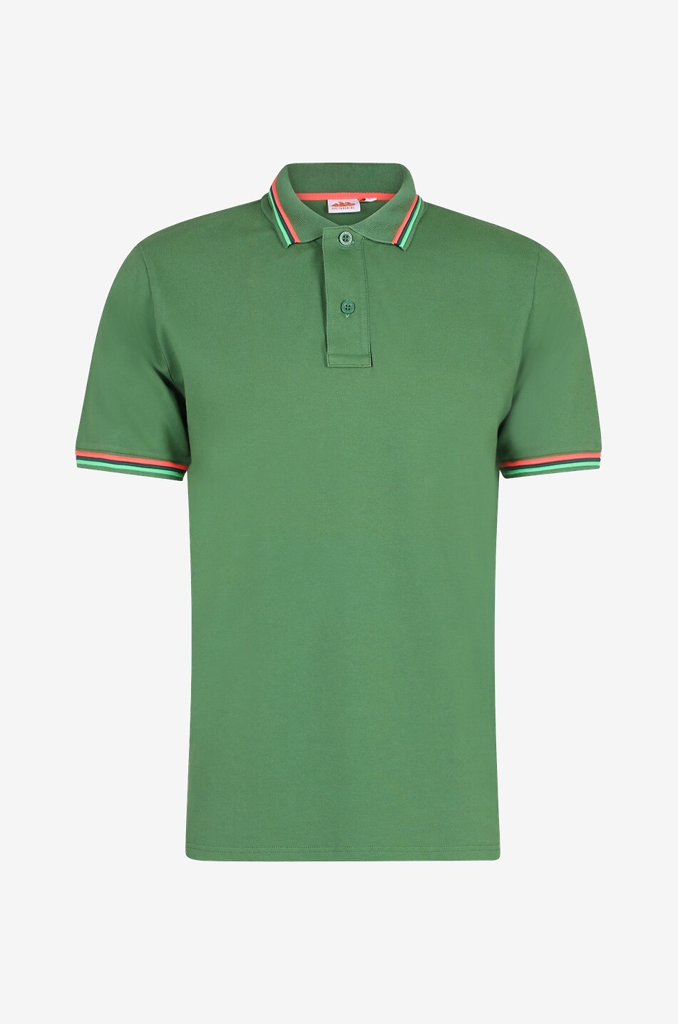 Polohemd mit Streifen-Details Brice