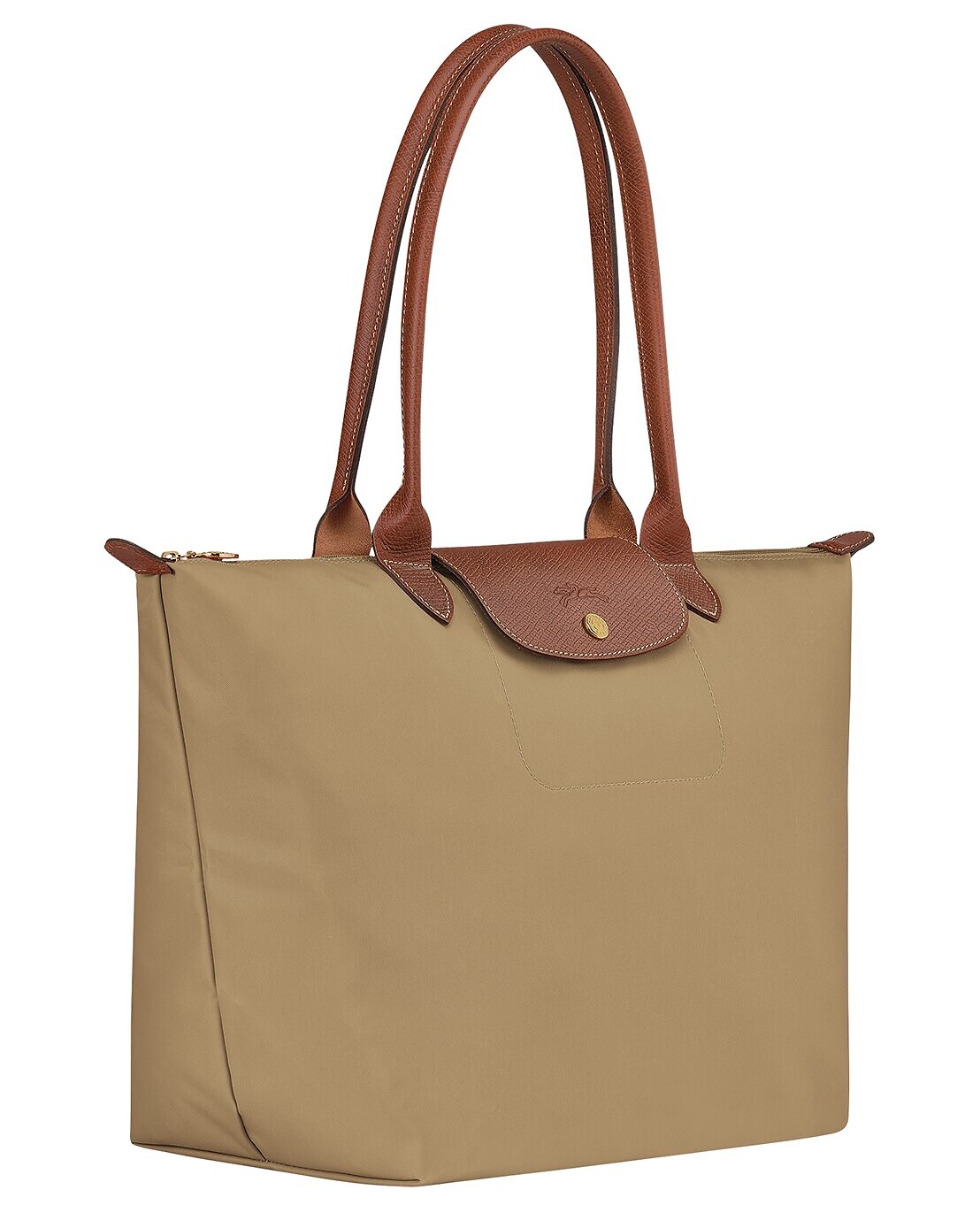 LONGCHAMP Shopper aus Nylon Le Pliage L Damen BEIGE 2