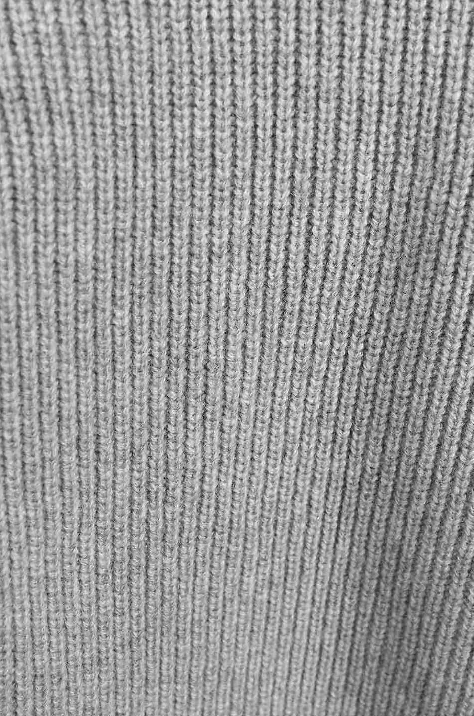 Rib knit jogging trousers