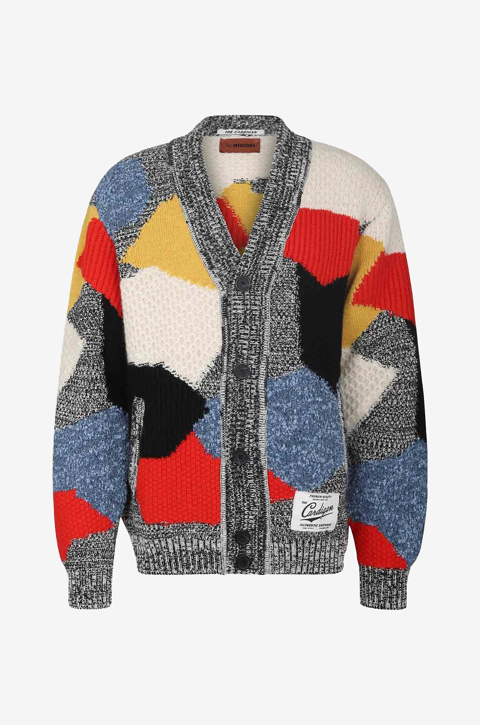 Mens geometric cardigan hotsell