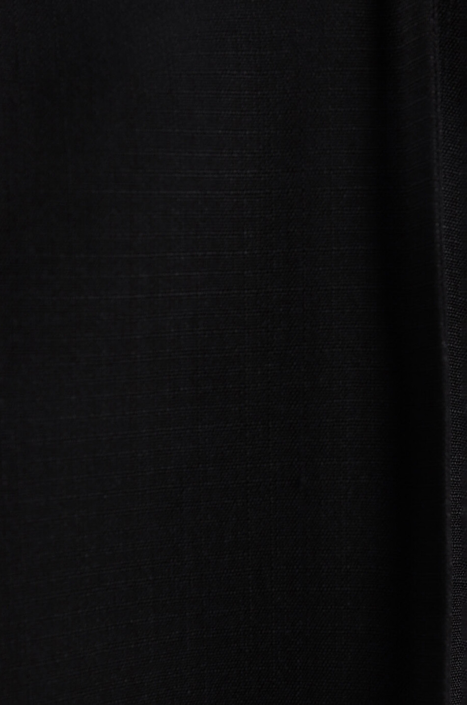 JIL SANDER Pantalon large raccourci sans ceinture en soie mélangée Femme NOIR 3