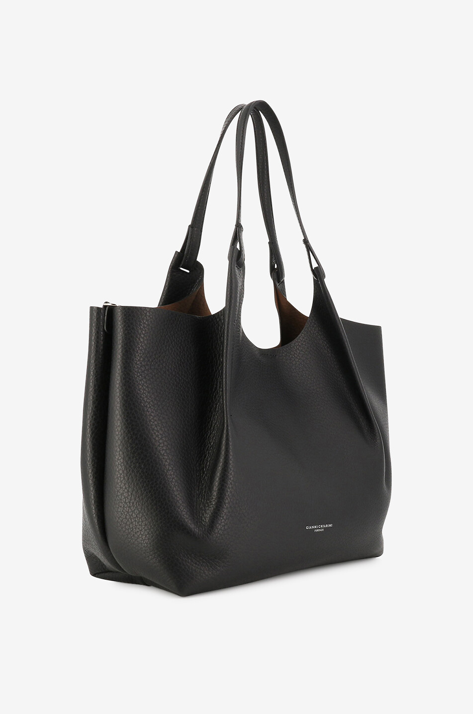 Sac à main en cuir grainé Dua