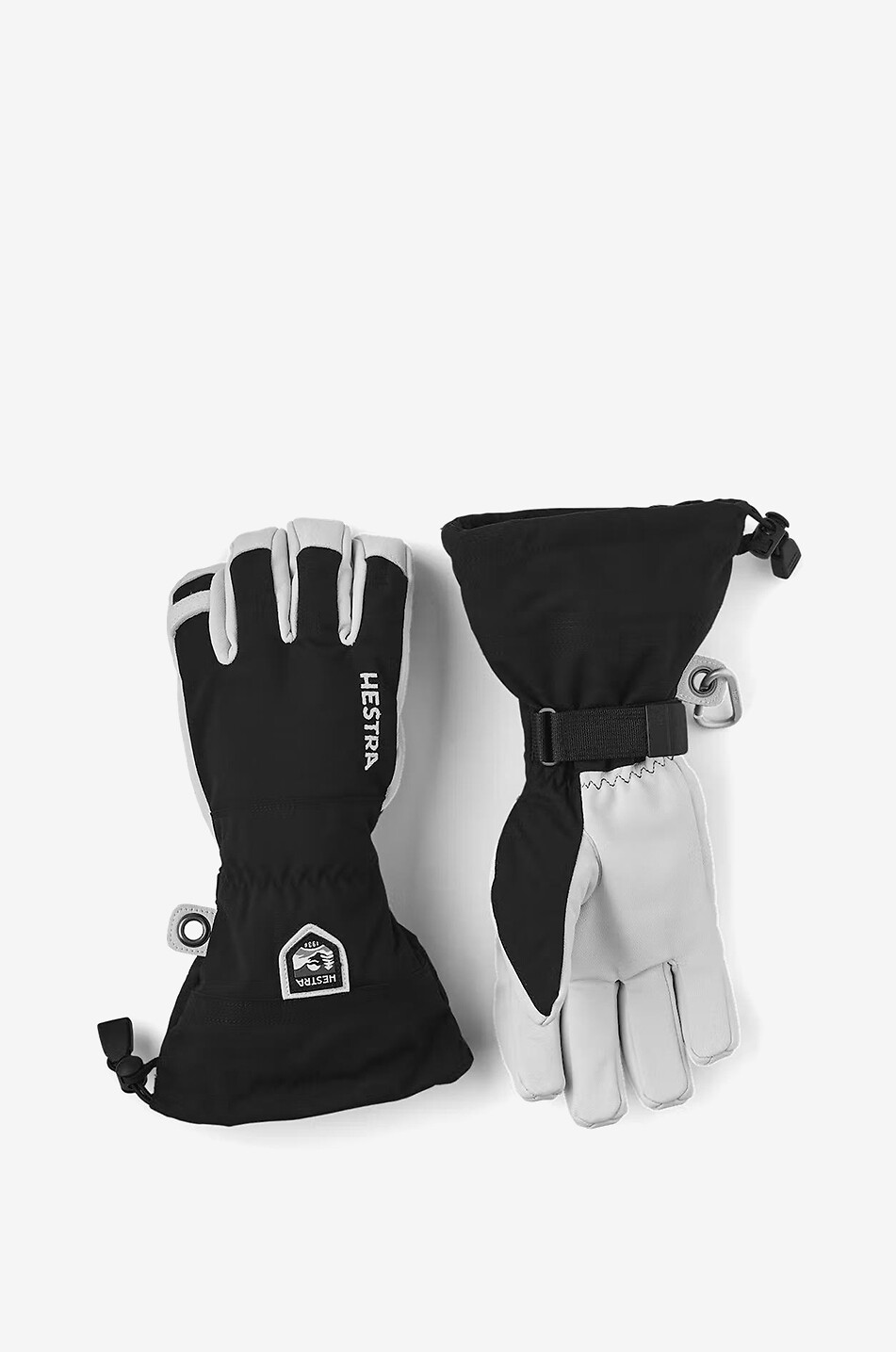 Army Leather Heli 5-Finger ski gloves