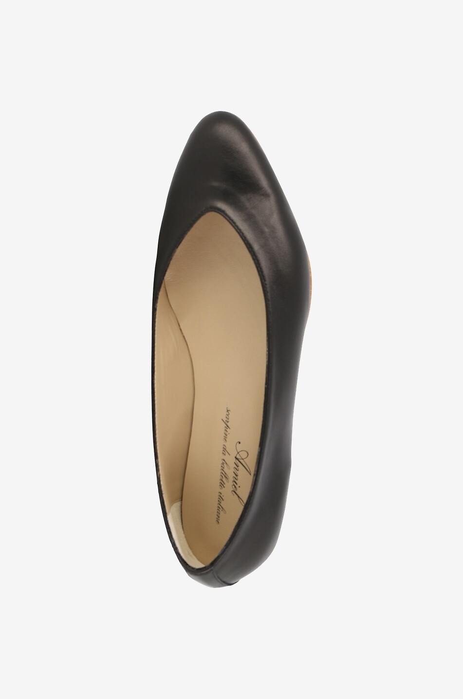 Ballerines à bout pointu en cuir Jackie