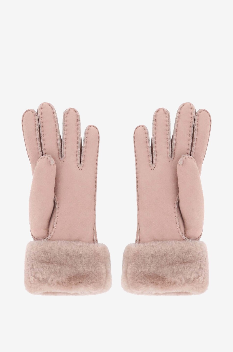 UGG Handschuhe aus Schafsfell und -leder Turn Cuff Damen BRAUN 2