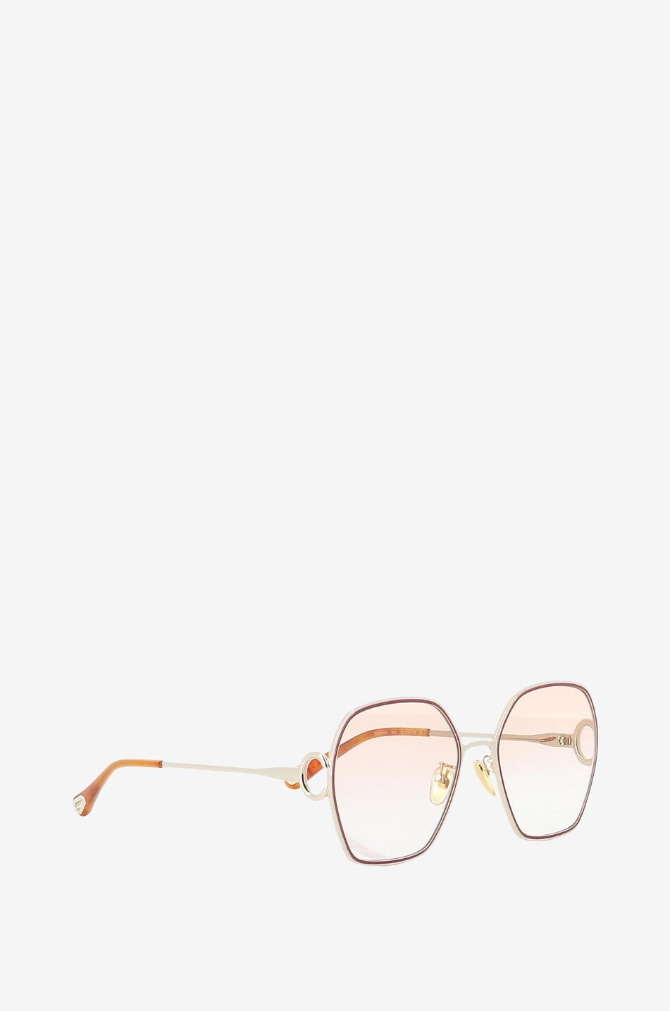 CHLOE Lunettes de soleil esprit aviateur Austine Petite Femme DORE 2