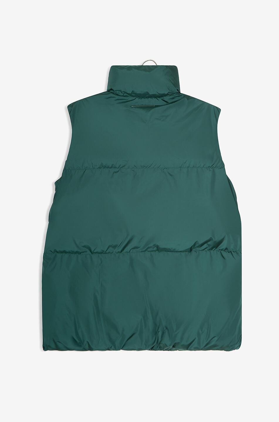 MM6 MARGIELA 6 sleeveless oversize boy's puffer jacket Boy GREEN 2