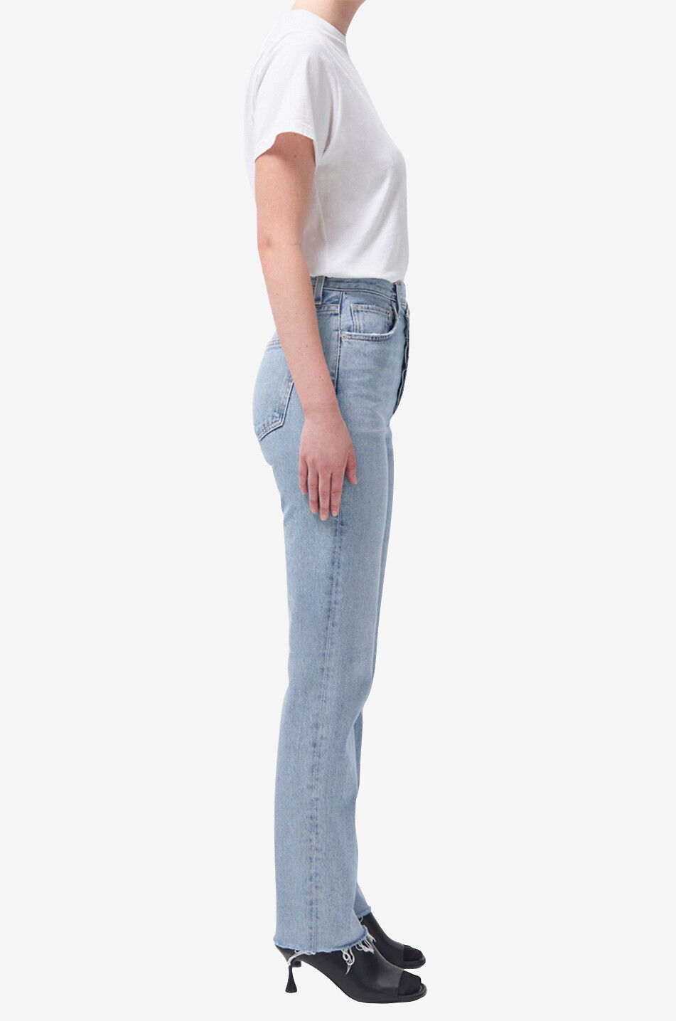 Gerade geschnittene Jeans aus Biobaumwolle Criss Cross In Dimension