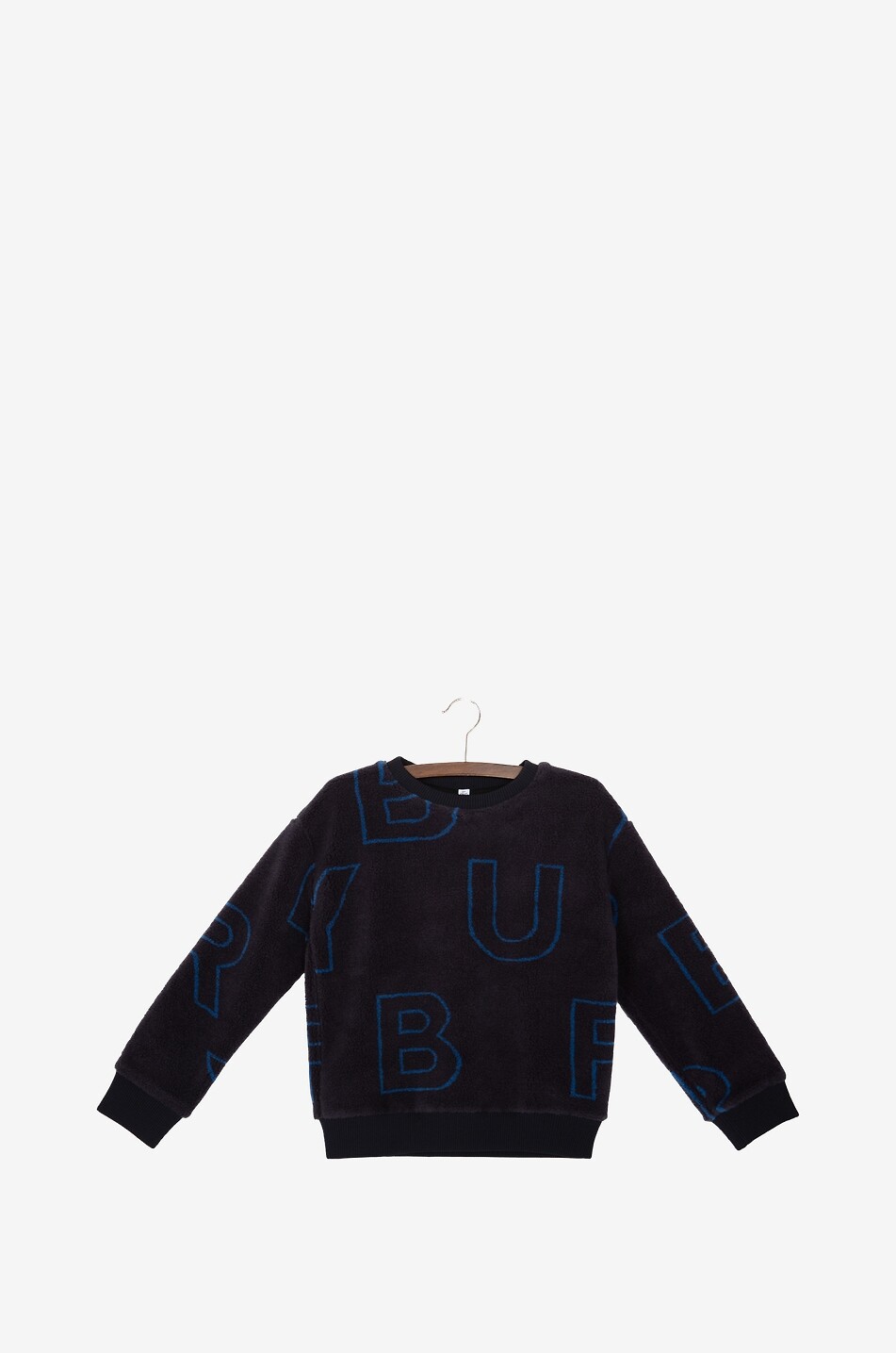Jungen-Sweatshirt aus Teddy-Fleece Edgar