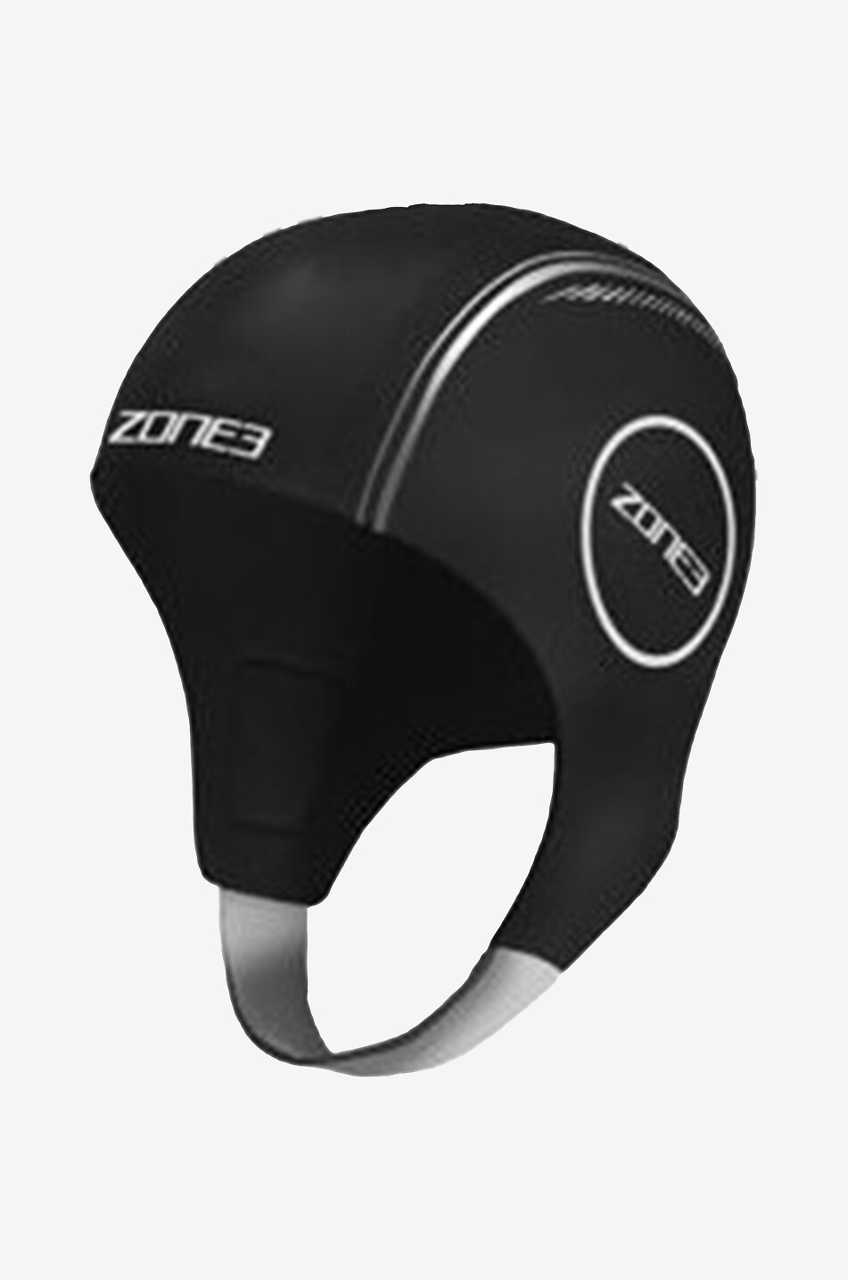 ZONE3 Badekappe aus Neopren Unisex SCHWARZ 1
