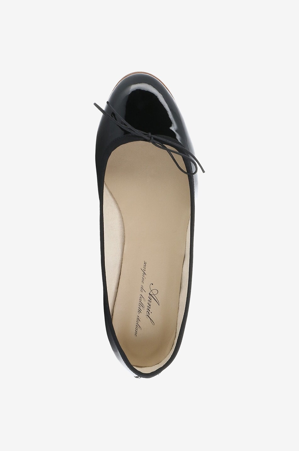Ballerinas aus Leder Vernice