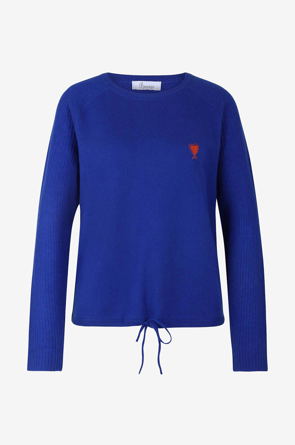 Pull à col rond en cachemire Heart