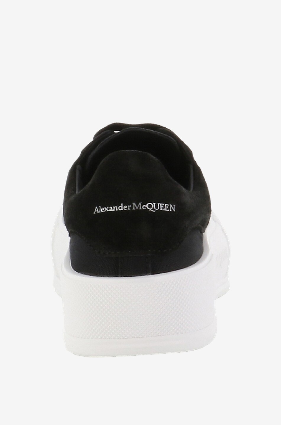 Niedrige Sneakers aus Canvas und Wildleder Deck Plimsoll