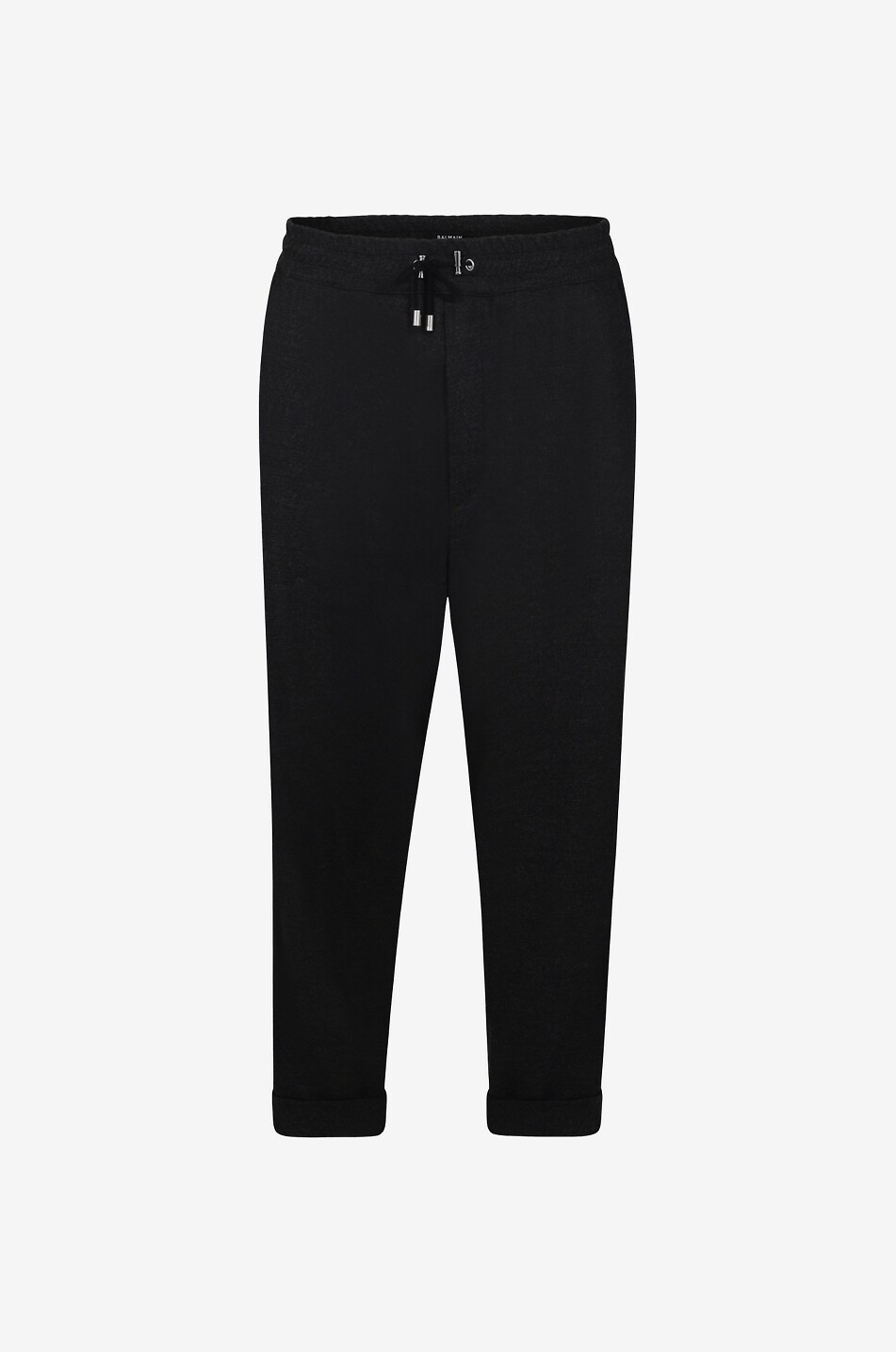 Pantalon en flanelle coupe sarouel