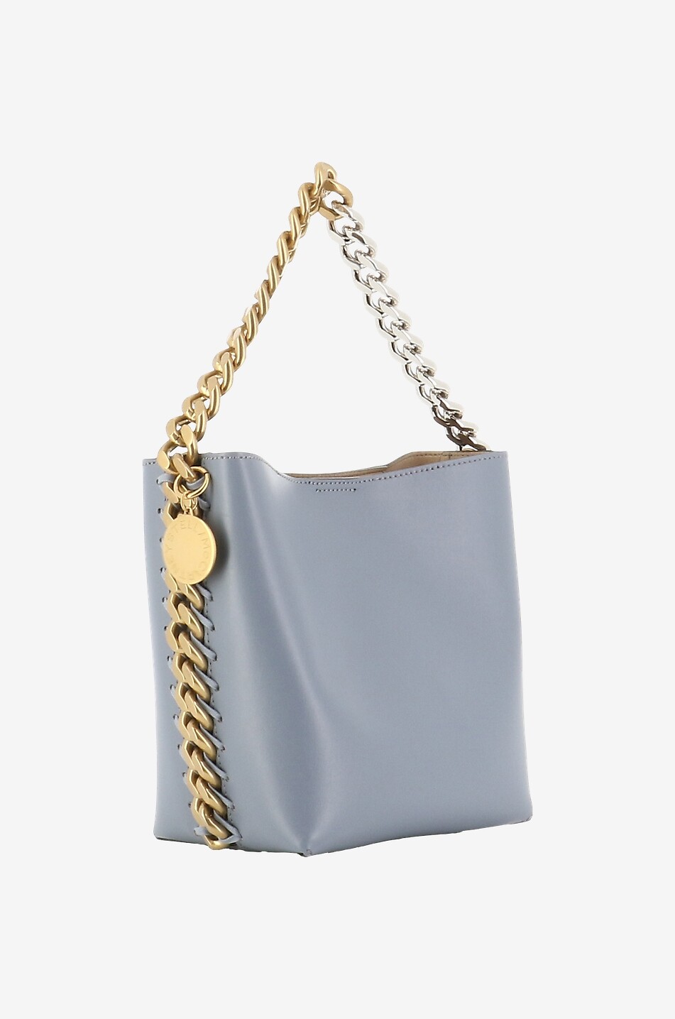 STELLA McCARTNEY Bucket-Tasche aus Kunstnappaleder Frayme Damen BLAU 2