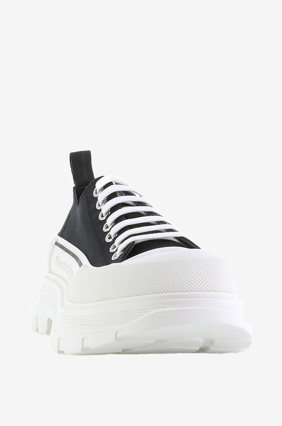 Niedrige Schnürsneakers aus Segeltuch Deck Plimsole