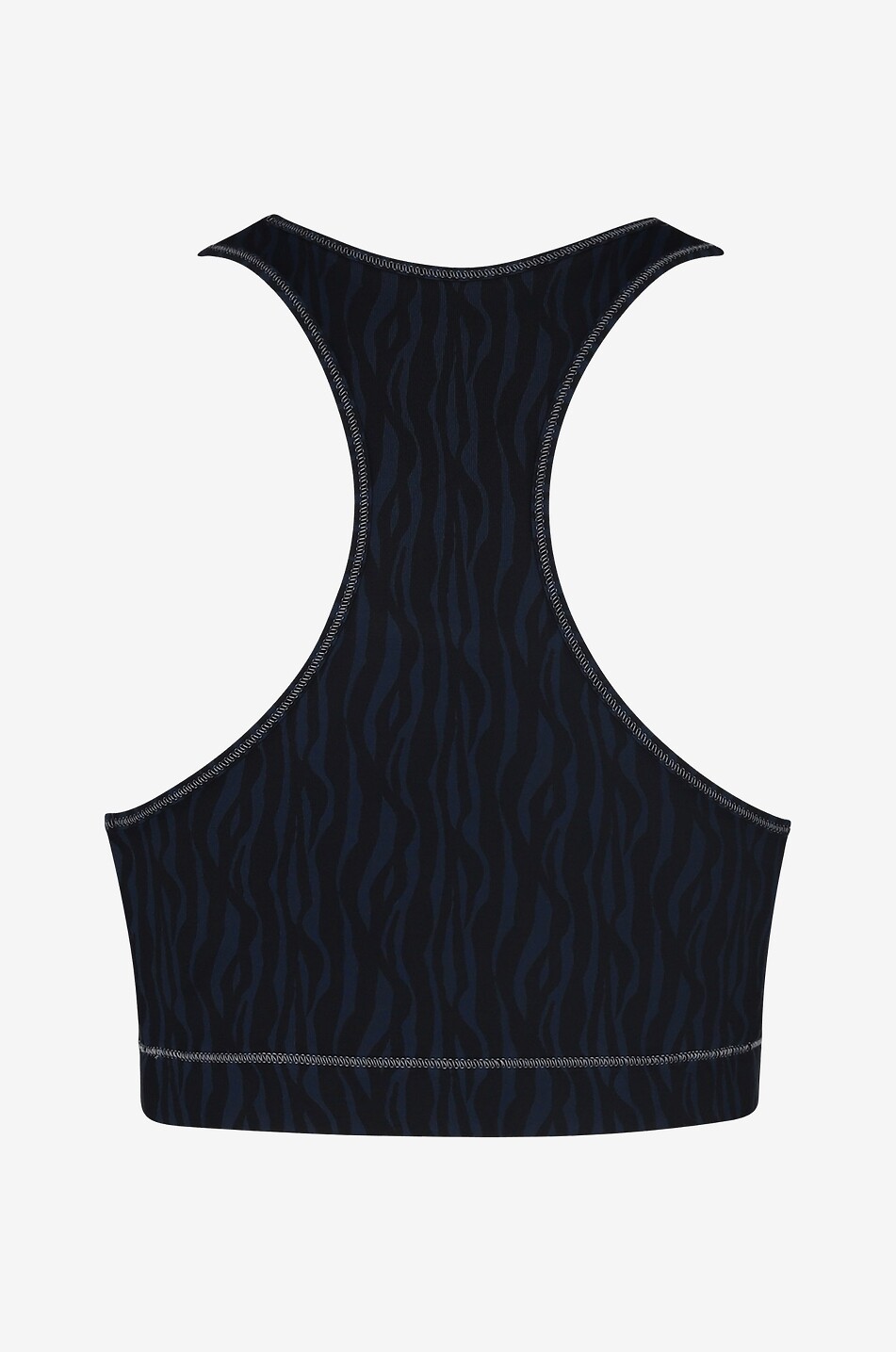 YUJ PARIS Brassière de yoga Wave Femme BLEU FONCE 2