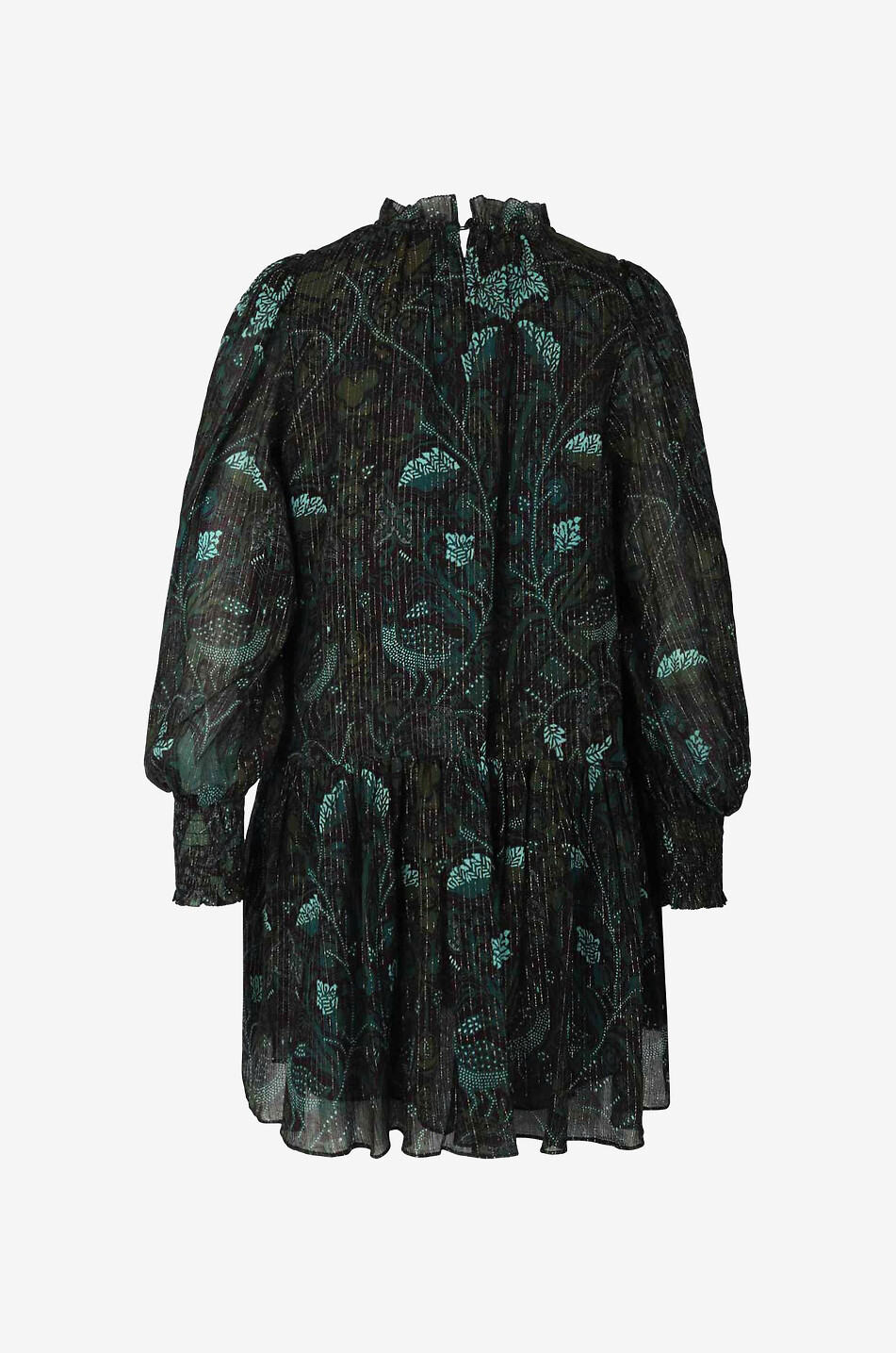 Robe courte en coton et viscose Maja