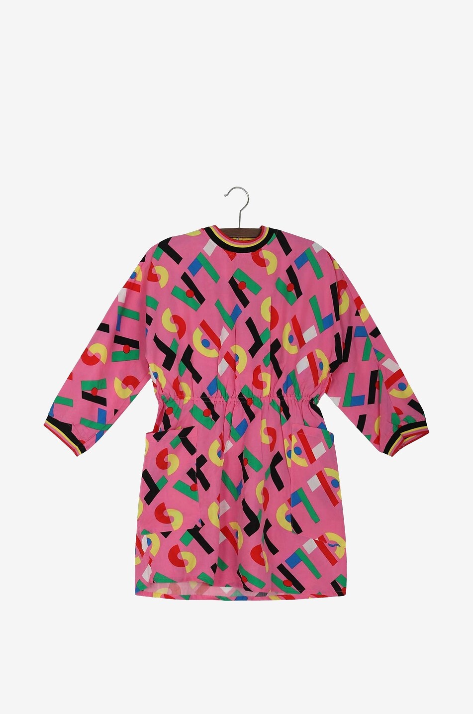 Stella Logo girl's twill dress