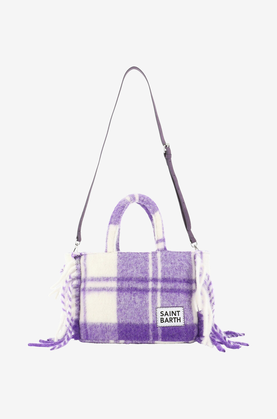 Sac cabas à carreaux Colette Blanket