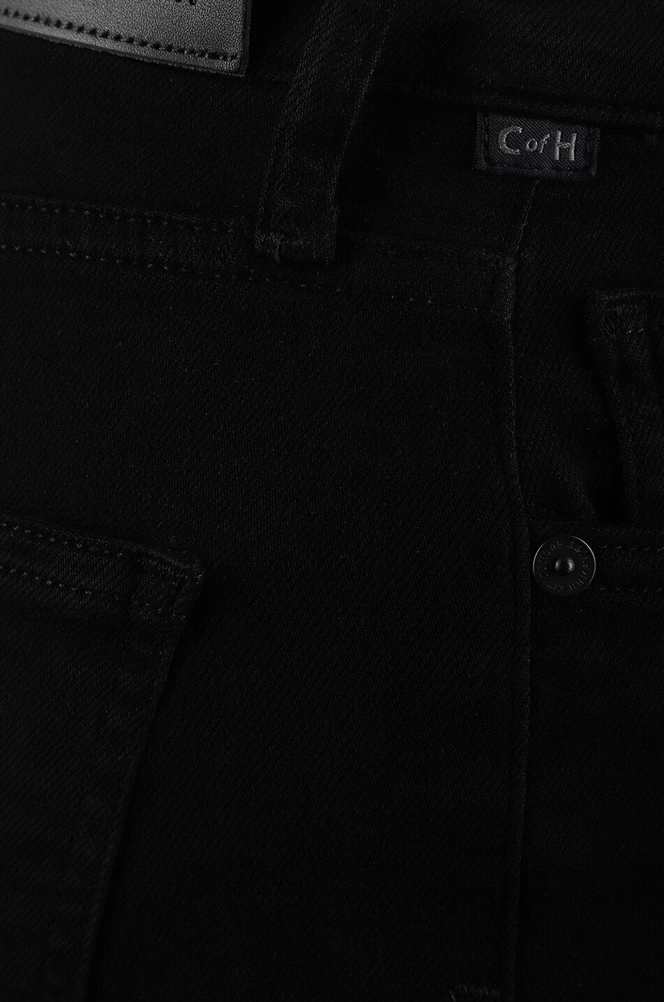 CITIZENS OF HUMANITY Skyla cotton cigarette jeans Women BLACK 3