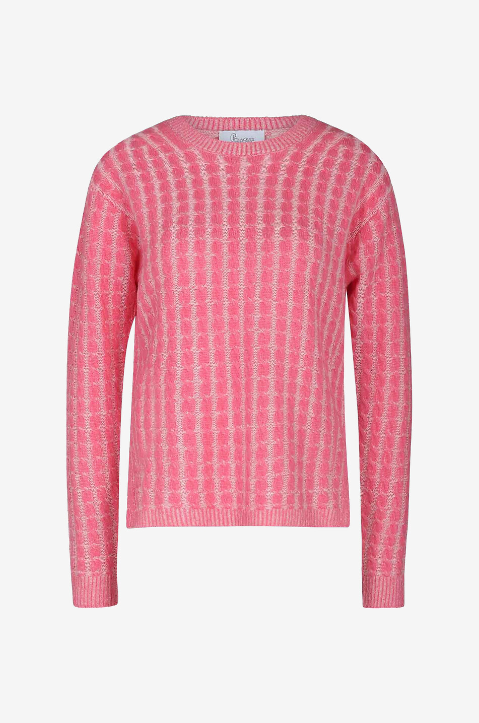 Pullover mit Rundhalsausschnitt aus Wolle und Kaschmir