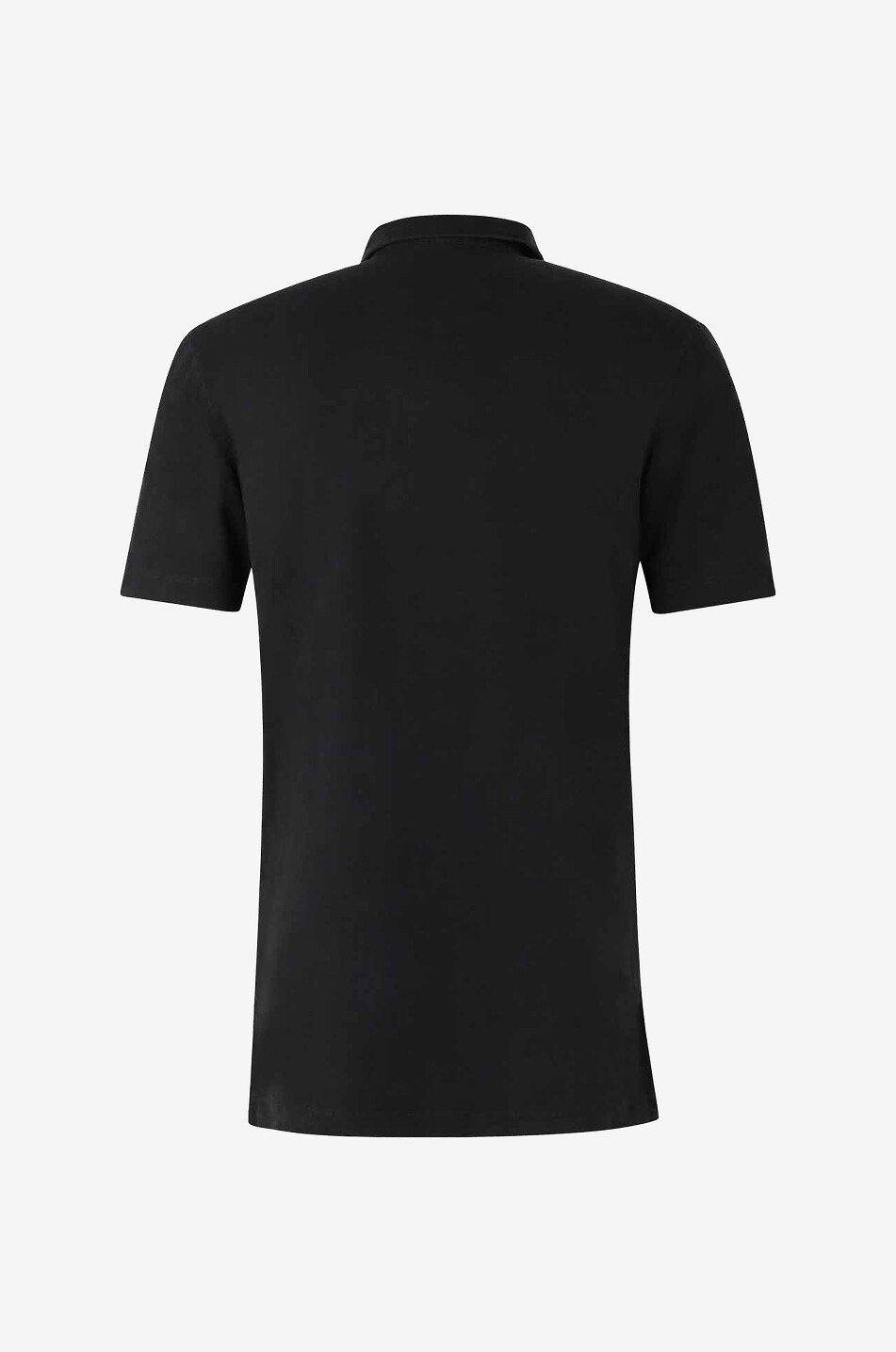 JAMES PERSE Supima cotton polo shirt Men BLACK 2