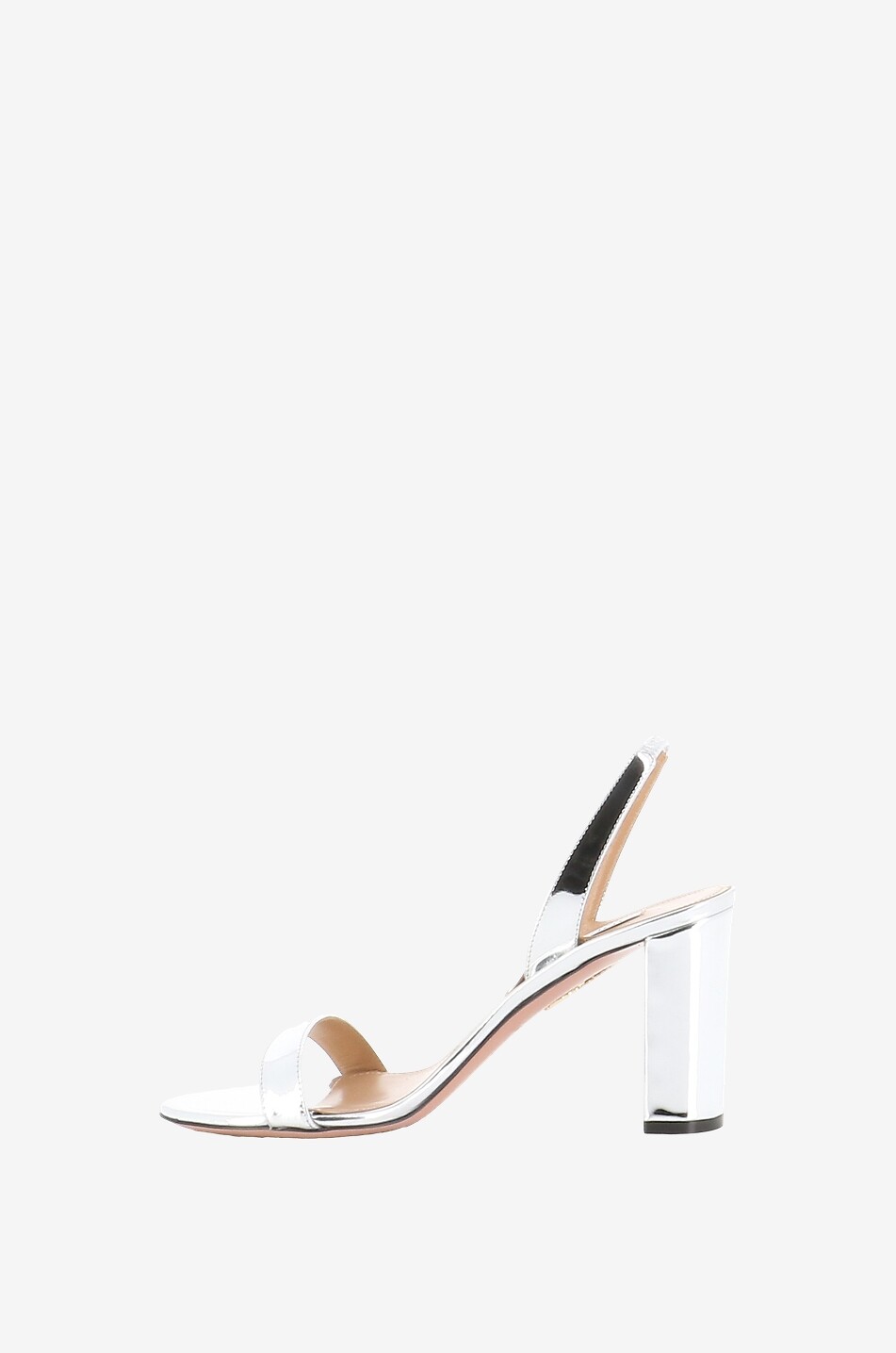 Sandalen aus Lackleder So Nude 85