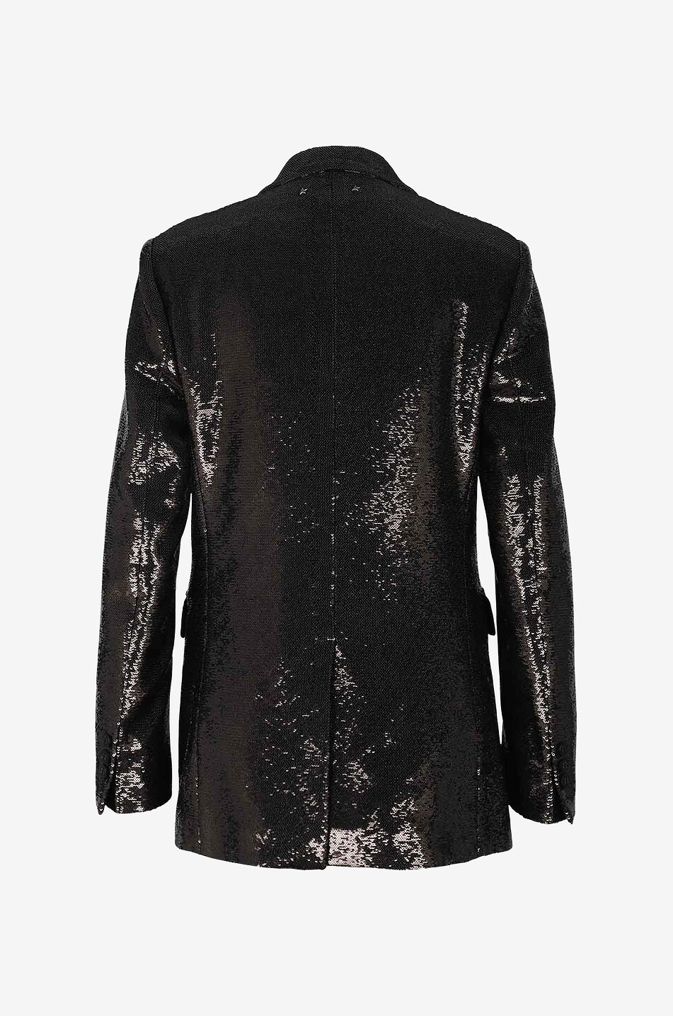 GOLDEN GOOSE Blazer à sequins droit Ginger Femme MARRON 2