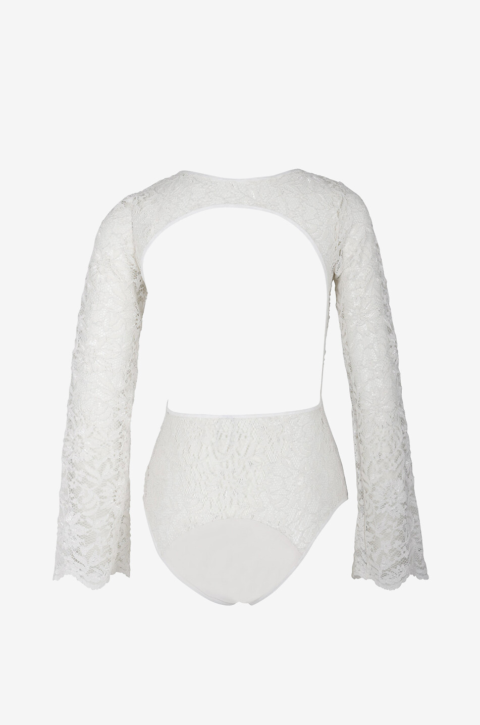 PALOMA CASILE Body en dentelle Norma Femme BLANC 2