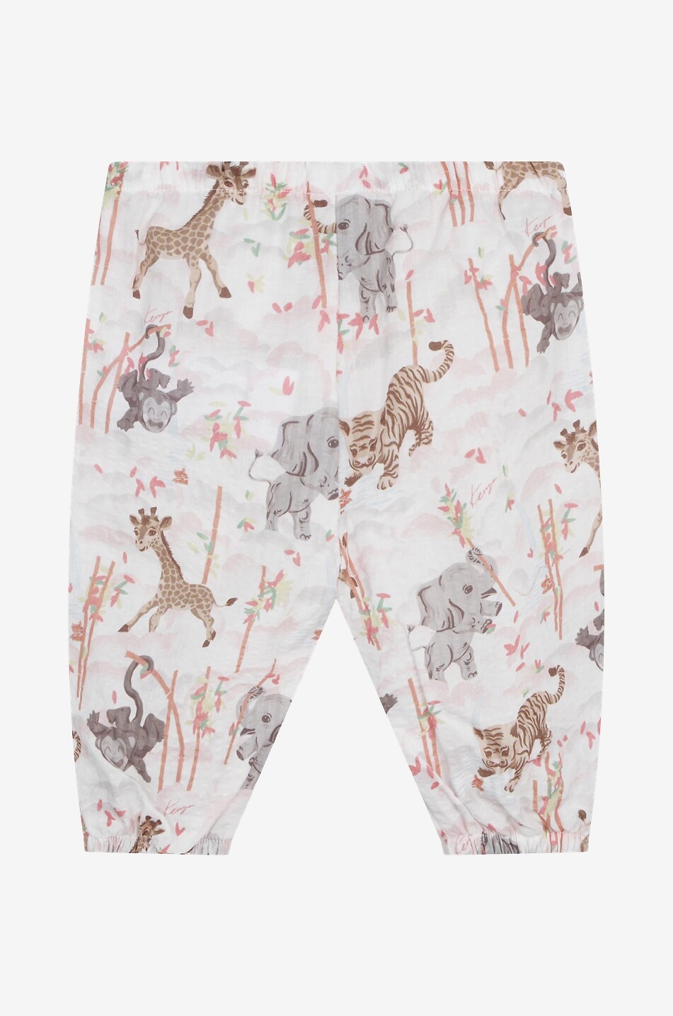 KENZO Baby-Set mit T-Shirt und Hose Jungle Baby DUNKELROSA 6