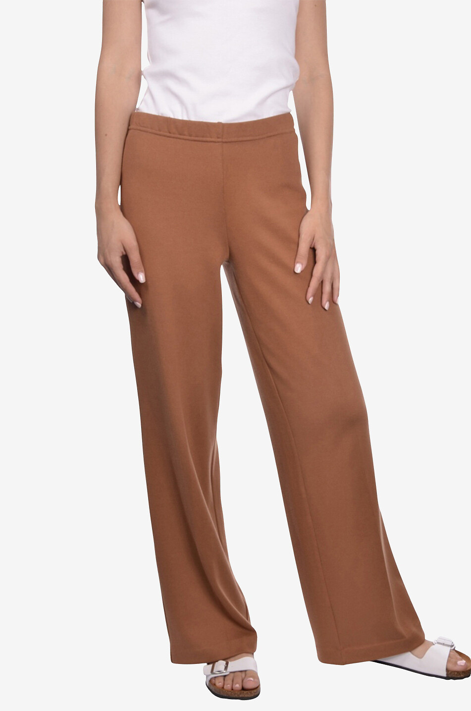 Weite Hose aus Baumwolle