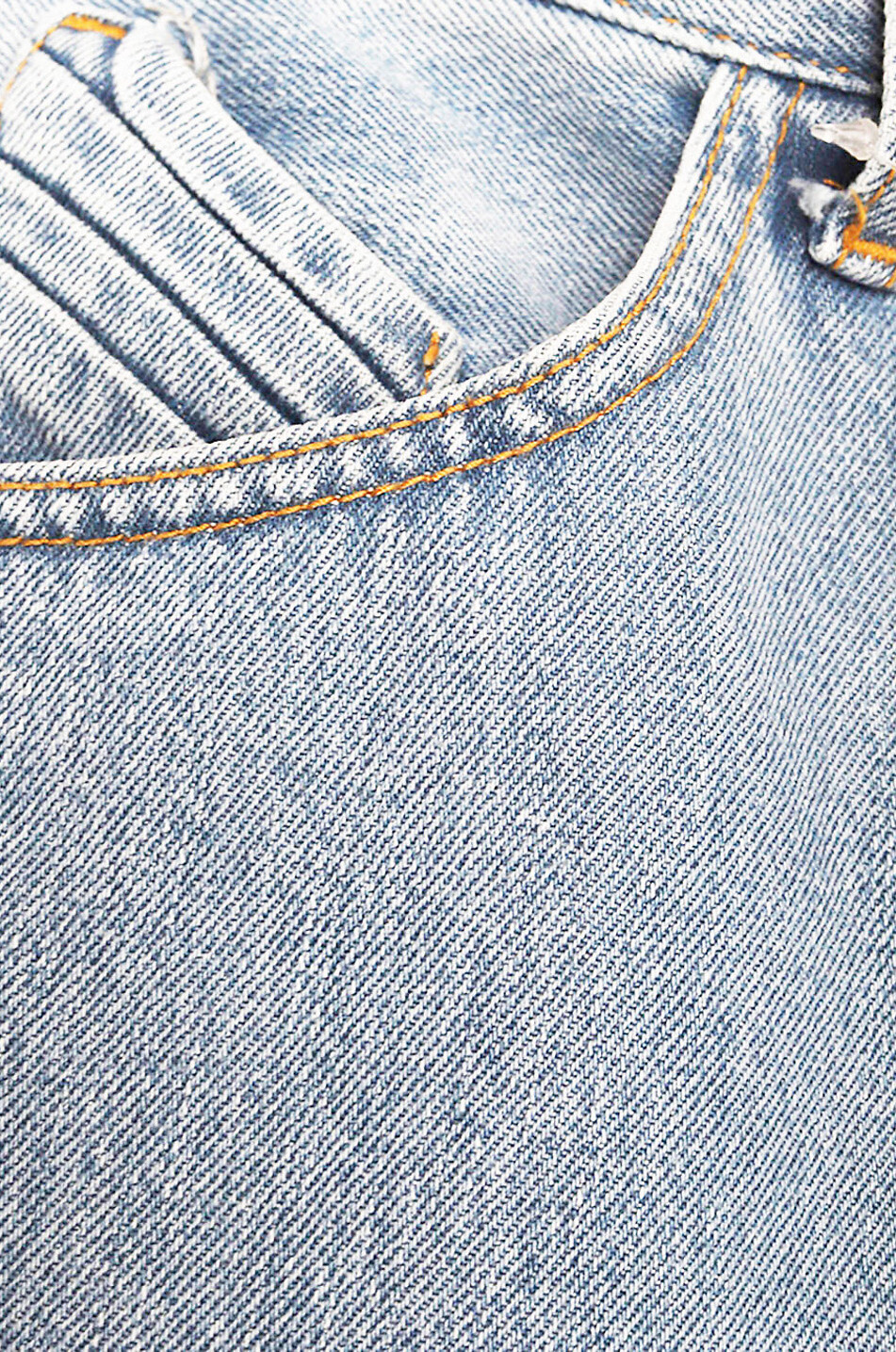 Gerade Jeans Girlfriend Light Blue