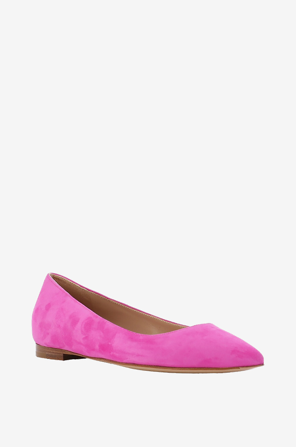 Spitze Ballerinas aus Wildleder Gianvito