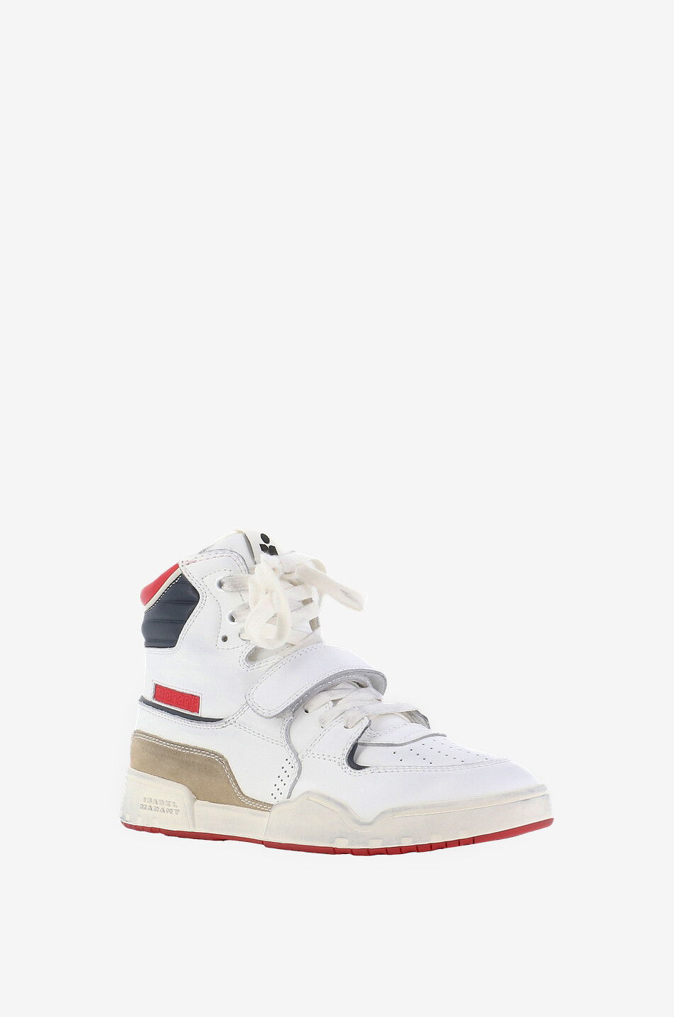 Baskets montantes en cuir et daim Alsee