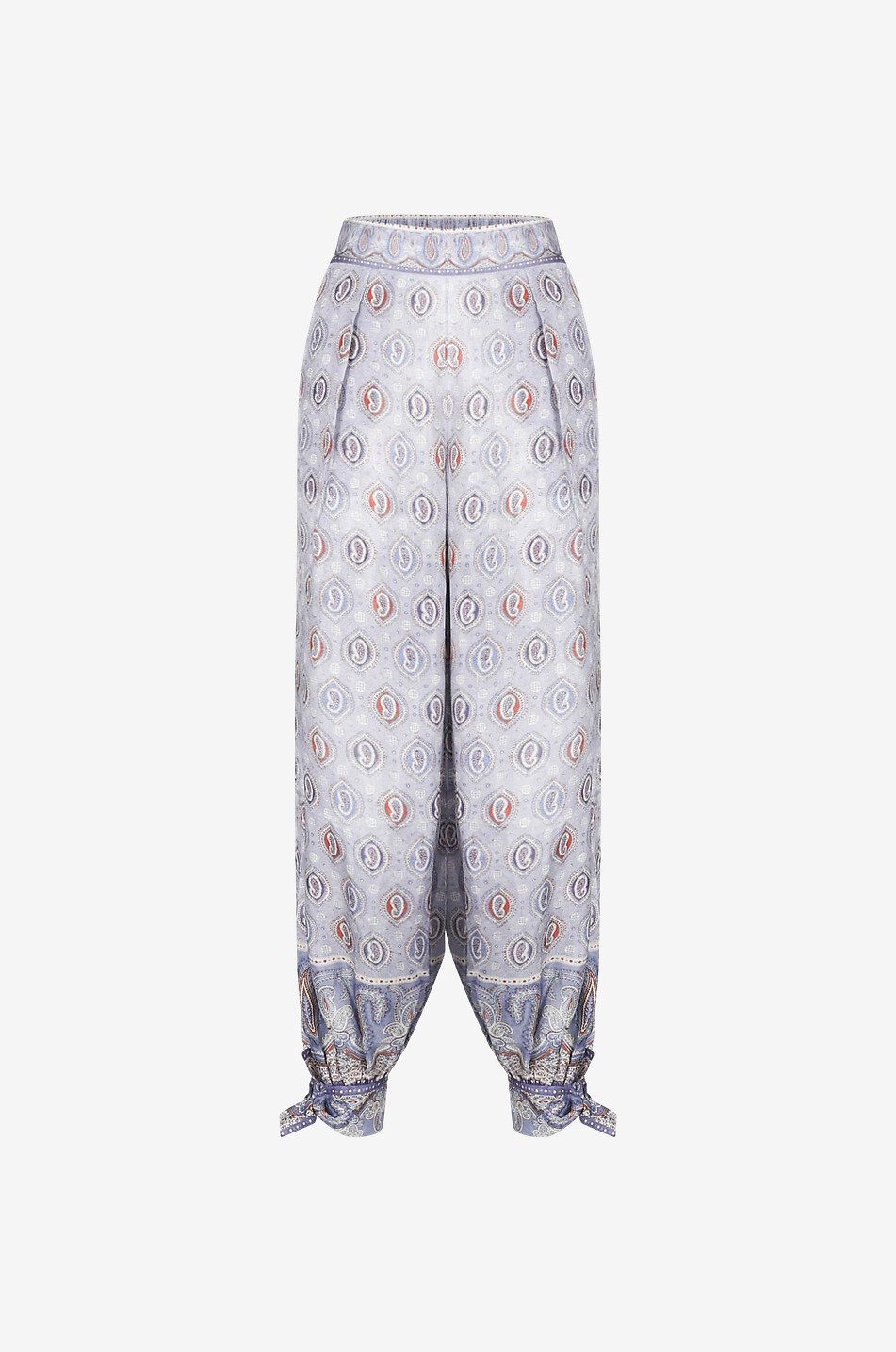 Pantalon de jogging bouffant en soie Vitali