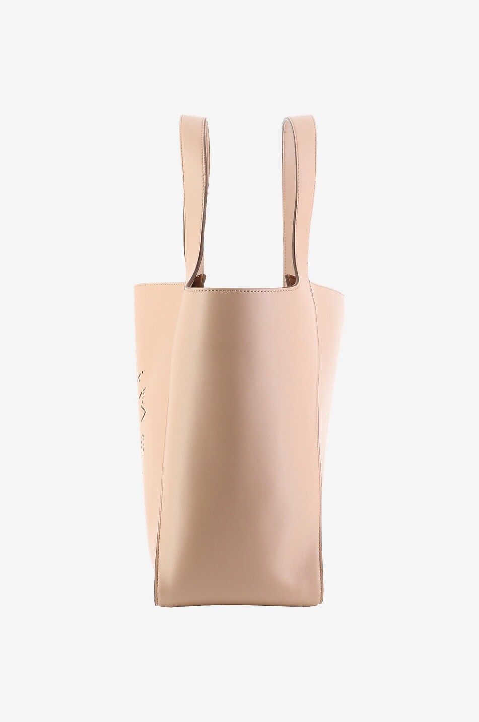 STELLA McCARTNEY Stella Logo faux leather tote bag Women LIGHT PINK 4