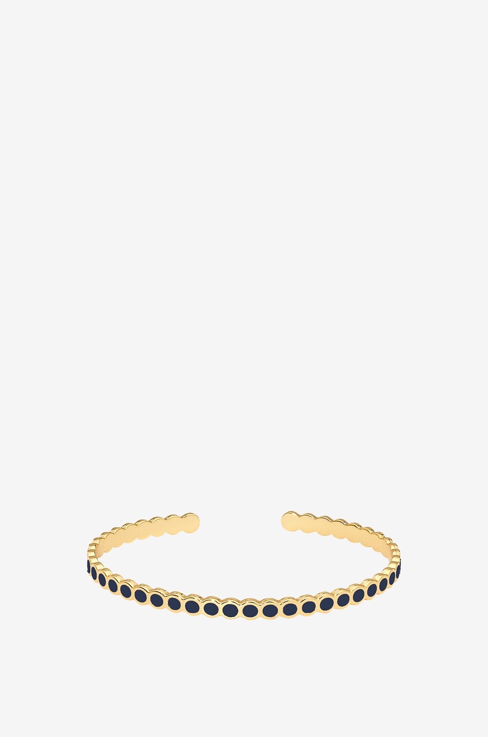 BANGLE UP Jonc orné d'émail Lumi II Femme BLEU MOYEN 1