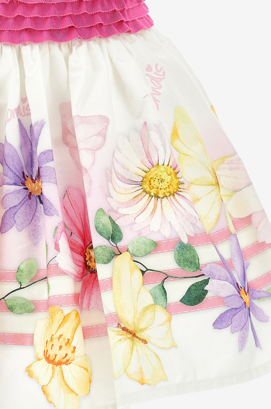 Girl's flower printed skirt