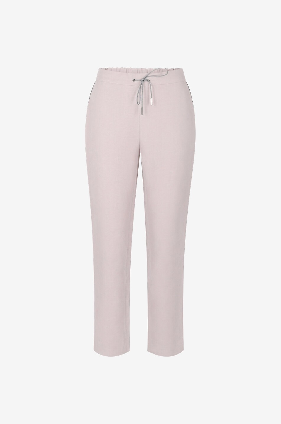 Verkürzte Leinenmix-Hose im Jogger-Fit Gubbio