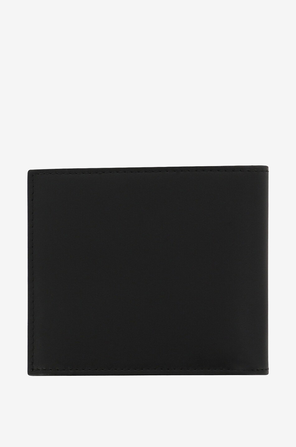 Logo debossed calfskin wallet