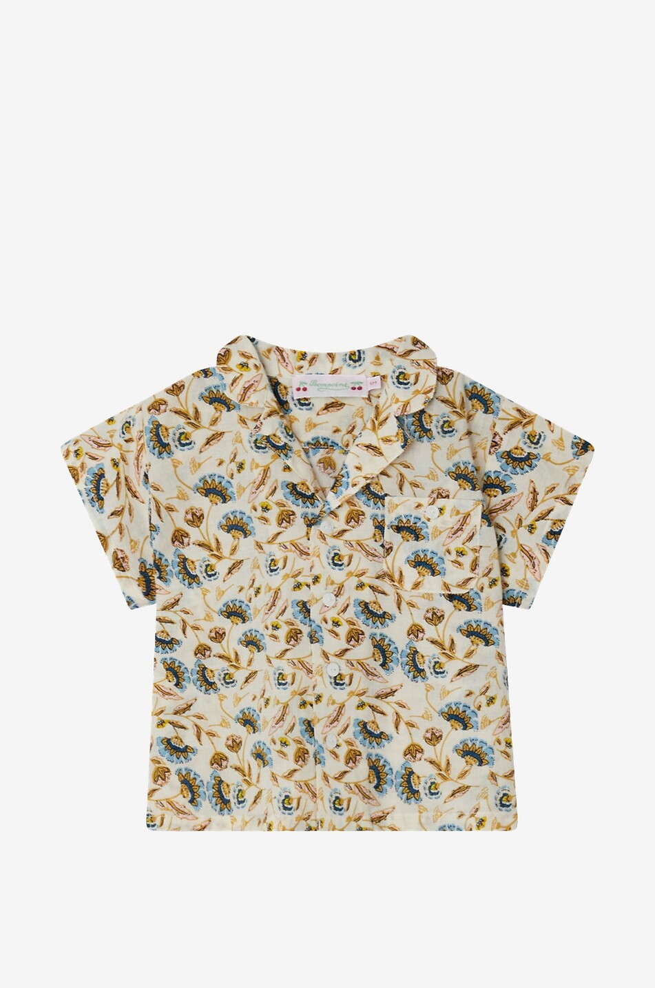 BONPOINT Chemise à manches courtes bébé Gerald Bébé MULTICOLORE 1