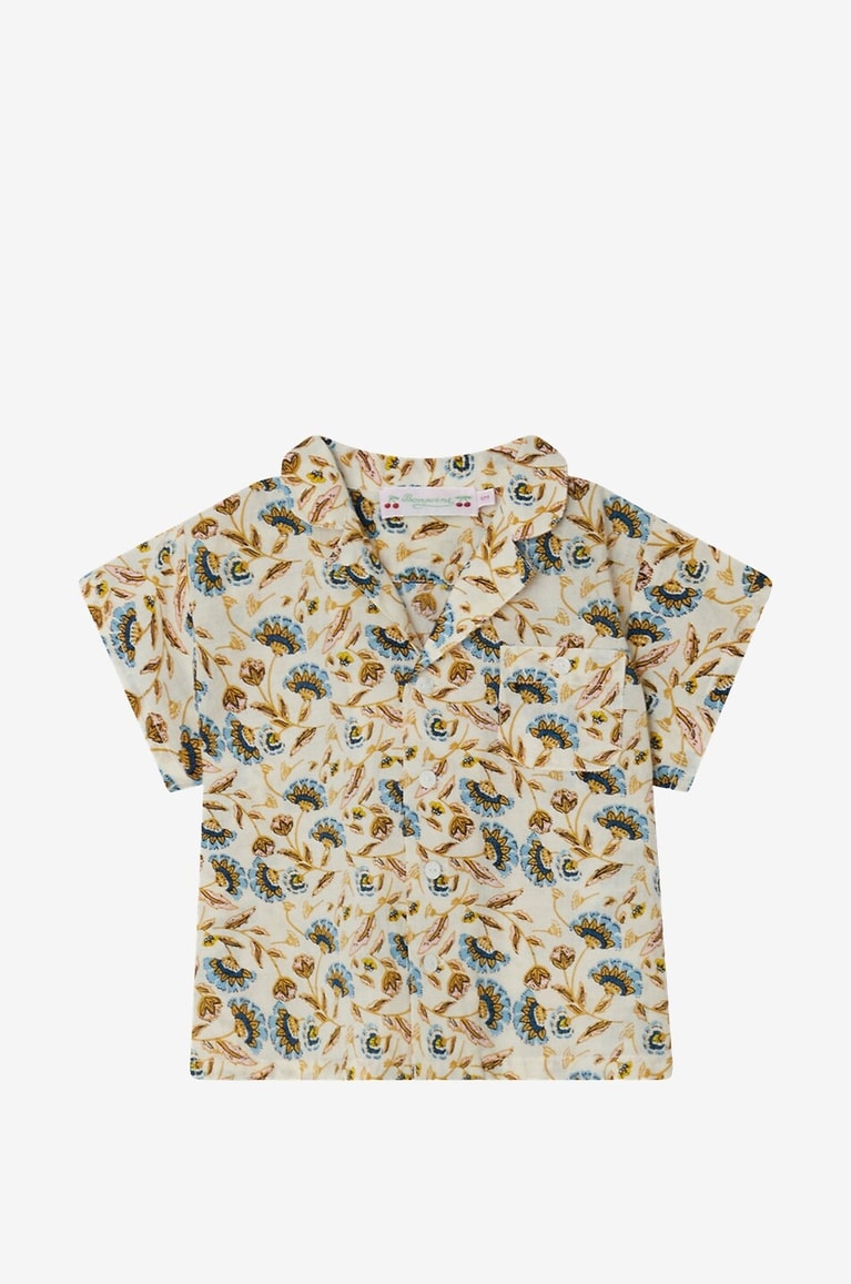 BONPOINT Gerald baby short-sleeved shirt Baby MULTI COLOURED 1